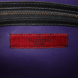 Valentino Purple Calfskin Rockstud Crossbody Handbags Valentino