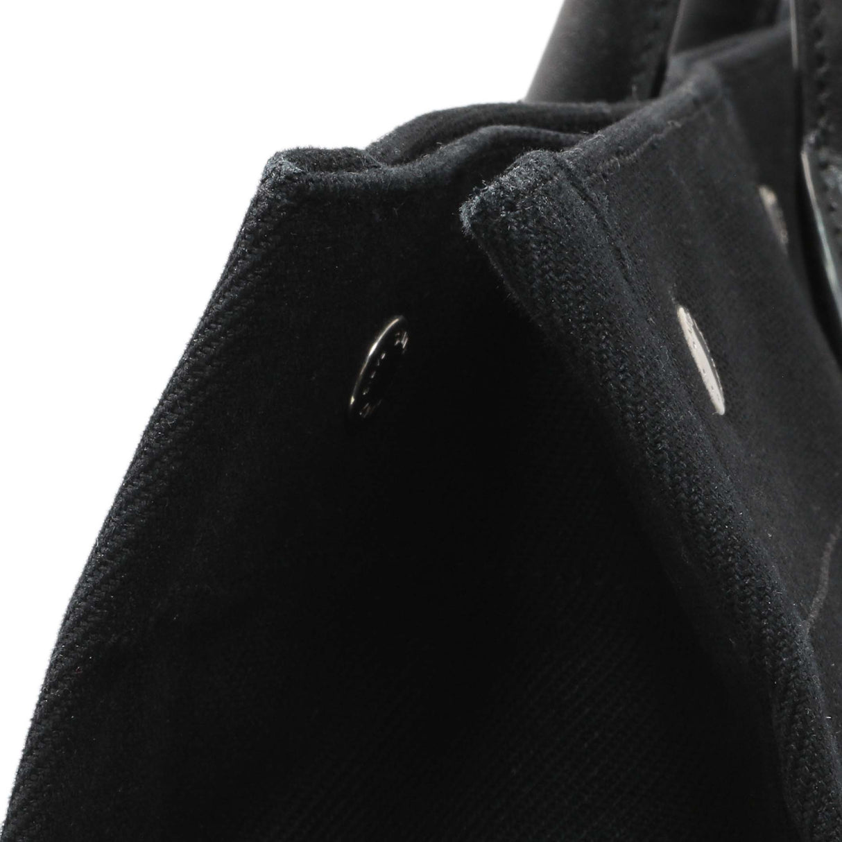 Saint Laurent Black Linen Calfskin Rive Gauche Tote Handbags Saint Laurent
