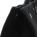 Saint Laurent Black Linen Calfskin Rive Gauche Tote Handbags Saint Laurent