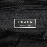 Prada Re-Nylon Vela Saffiano Pocket Double Zip Shoulder Bag Black Handbags Prada