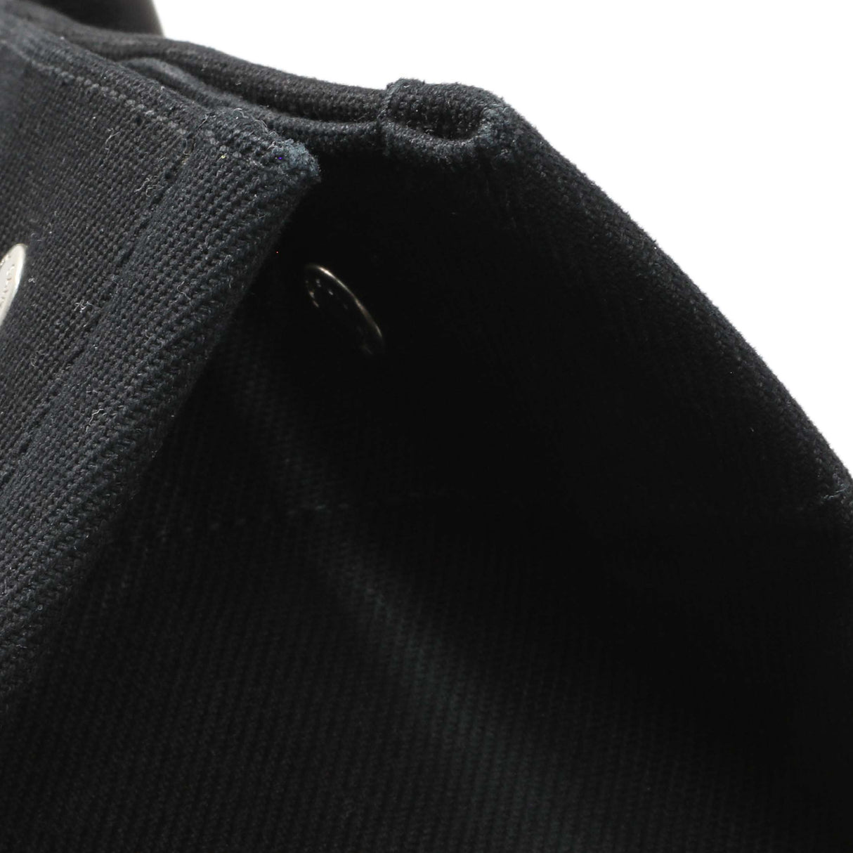 Saint Laurent Black Linen Calfskin Rive Gauche Tote Handbags Saint Laurent