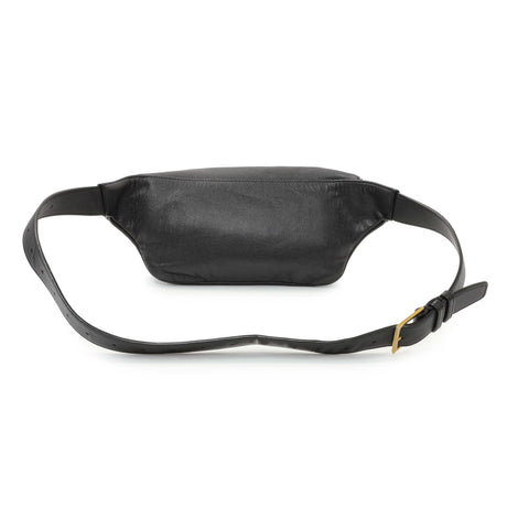 Saint Laurent Black Grain De Poudre Monogram Belt Bag Handbags Saint Laurent