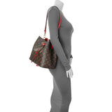 Louis Vuitton Coquelicot Monogram Neonoe MM Handbags Louis Vuitton