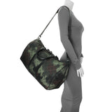 Louis Vuitton Nylon Monogram Camouflage Keepall 50 Bandouliere Handbags Louis Vuitton