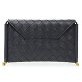 Bottega Veneta Solstice Envelope Intrecciato Leather Crossbody Handbags Bottega Veneta