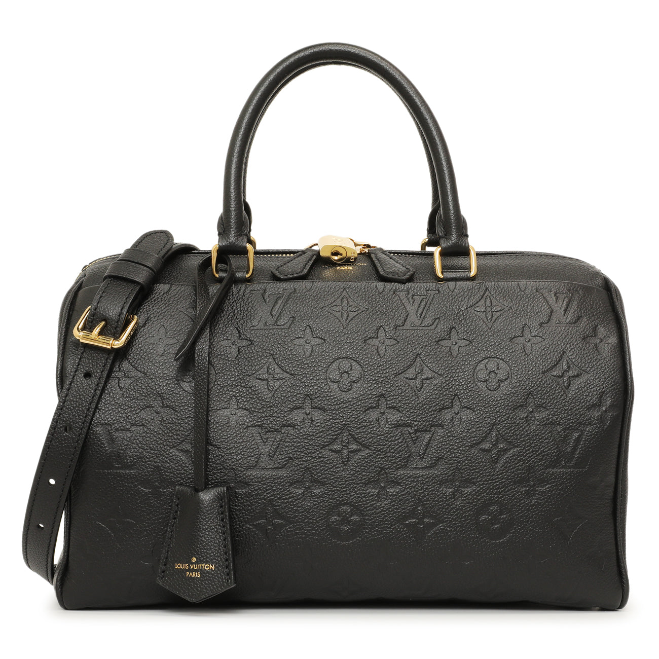 Louis Vuitton Black Empreinte Speedy Bandouliere 30 NM – Modaselle