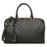 Louis Vuitton Black Empreinte Speedy Bandouliere 30 NM