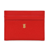 Burberry Red Calfskin Card Holder Accessories Burberry