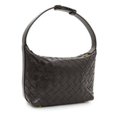 Bottega Veneta Brown Nappa Intrecciato Mini Wallace Handbags Bottega Veneta