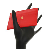 Burberry Red Calfskin Card Holder Accessories Burberry