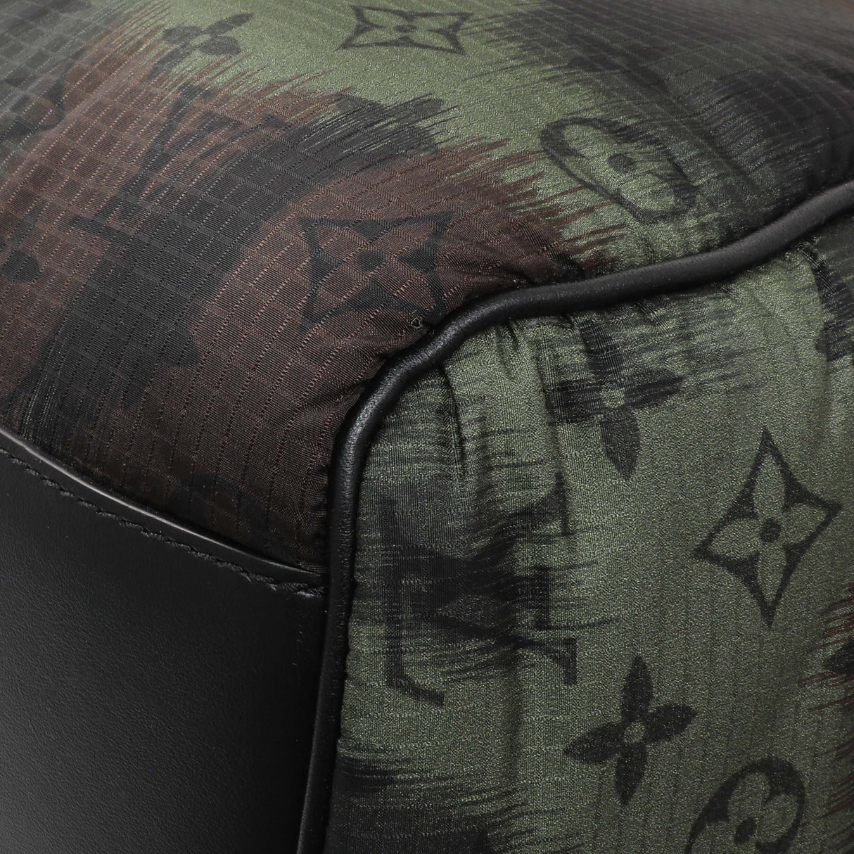 Louis Vuitton Nylon Monogram Camouflage Keepall 50 Bandouliere