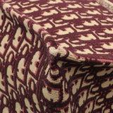 Christian Dior Burgundy Oblique Large Book Tote Handbags Christian Dior