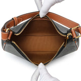 Celine Triomphe Canvas Calfskin Ava Shoulder Bag Handbags Celine