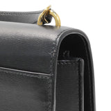 Saint Laurent Black Calfskin Monogram Sunset Chain Wallet Handbags Saint Laurent