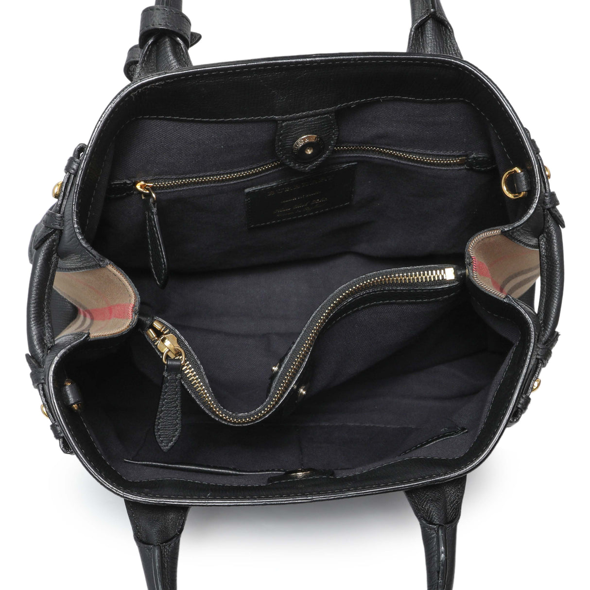 Burberry Medium Banner Tote Handbags Burberry