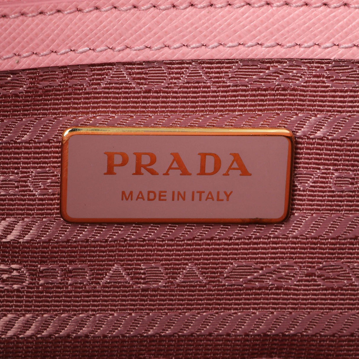 Prada Pink Saffiano Small Galleria Double Zip Tote Handbags Prada