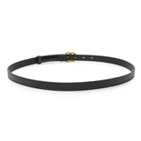 Gucci Black Calfskin Double G 20mm Belt Accessories Gucci