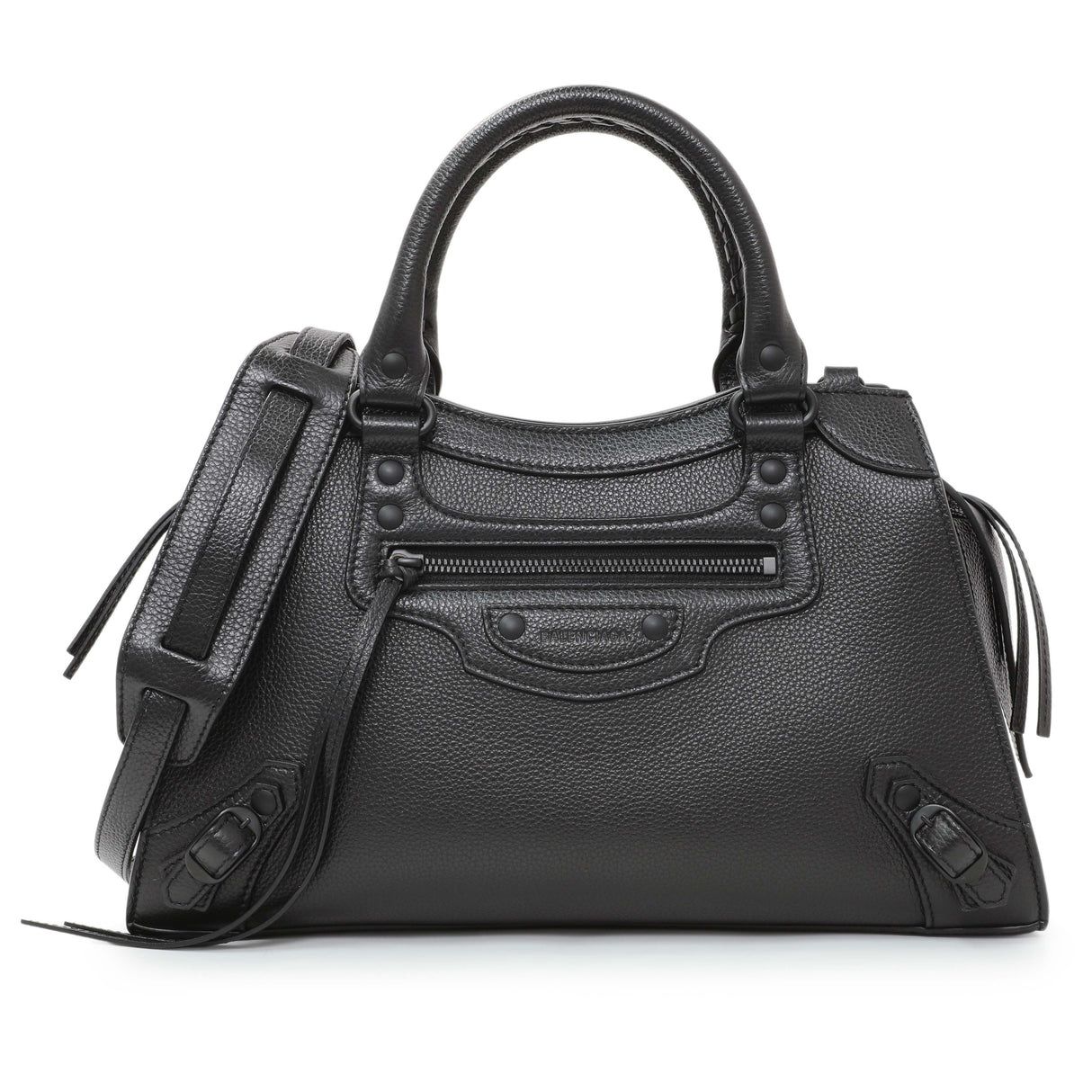 Balenciaga Grained Calfskin Neo Classic Black Hardware S City Handbags Balenciaga