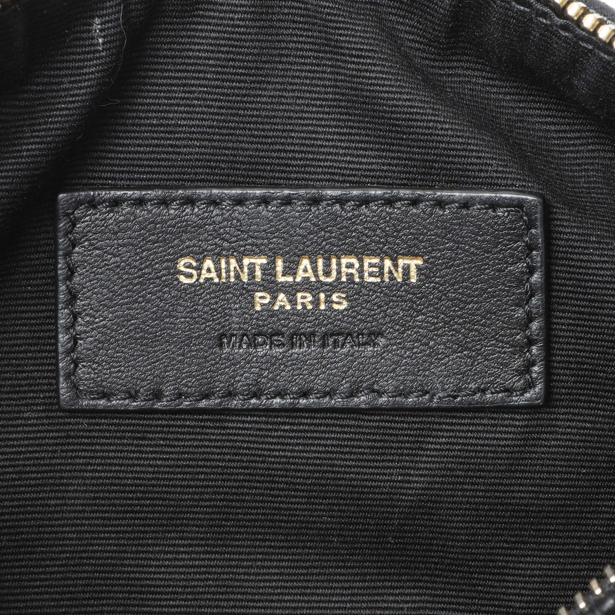Saint Laurent Lambskin Black Sade Tube Bag Handbags Saint Laurent