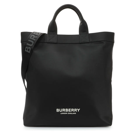 Burberry Black Nylon Artie Tote Handbags Burberry