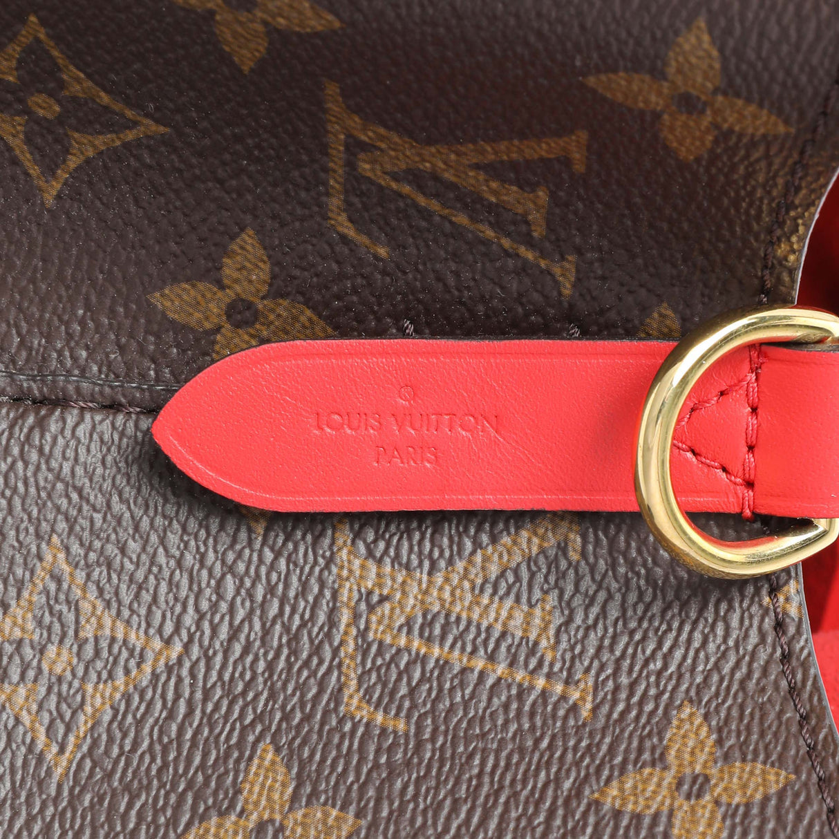 Louis Vuitton Coquelicot Monogram Neonoe MM Handbags Louis Vuitton
