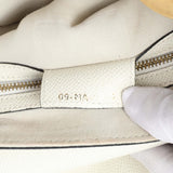 Christian Dior White Grained Calfskin Saddle Bag Handbags Christian Dior