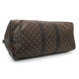 Louis Vuitton Monogram Macassar Keepall 55 Bandouliere Handbags Louis Vuitton