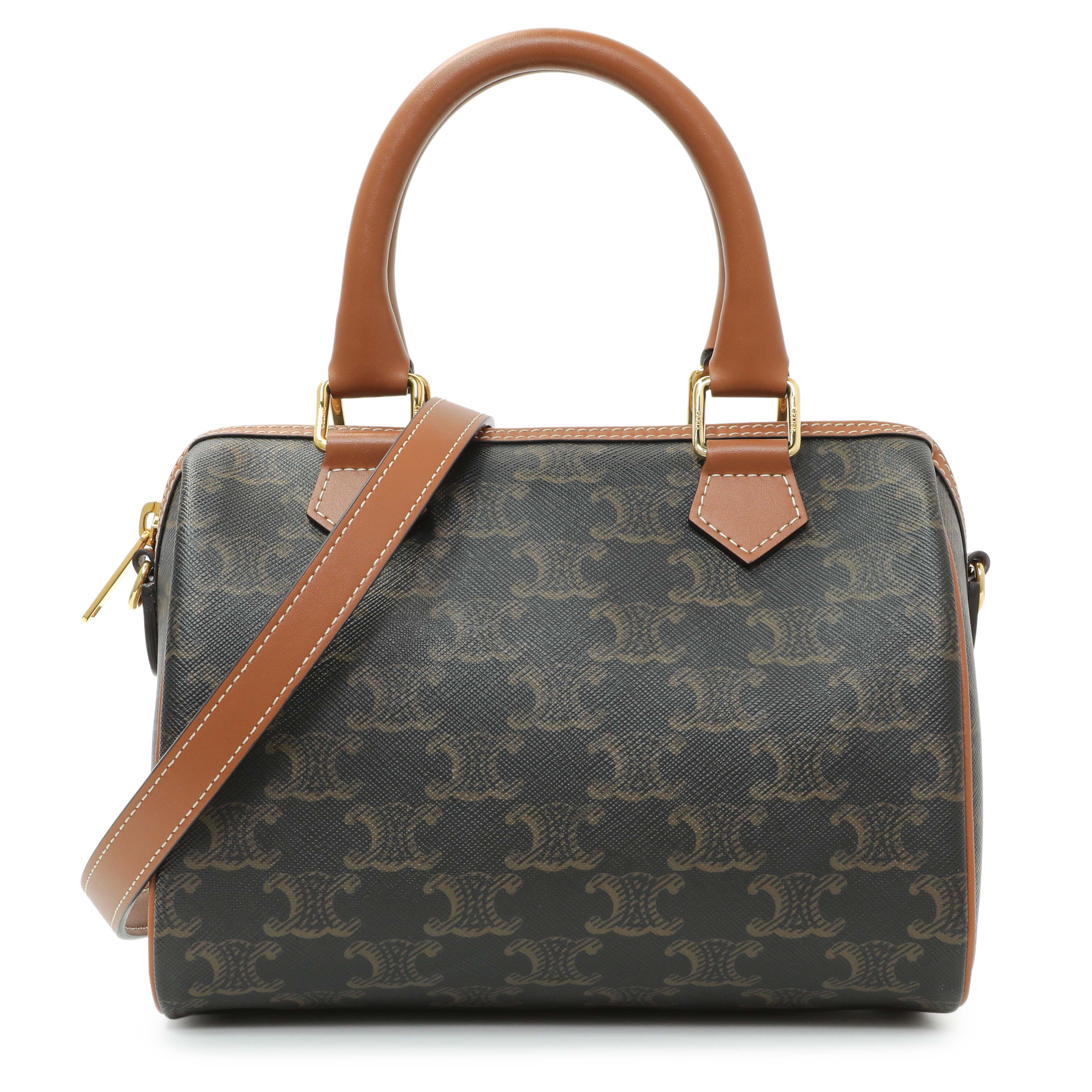 Celine Triomphe Canvas Small Boston Bag – Modaselle