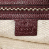 Gucci Scarlatto Pebbled Leather Soho Shoulder Bag Handbags Gucci