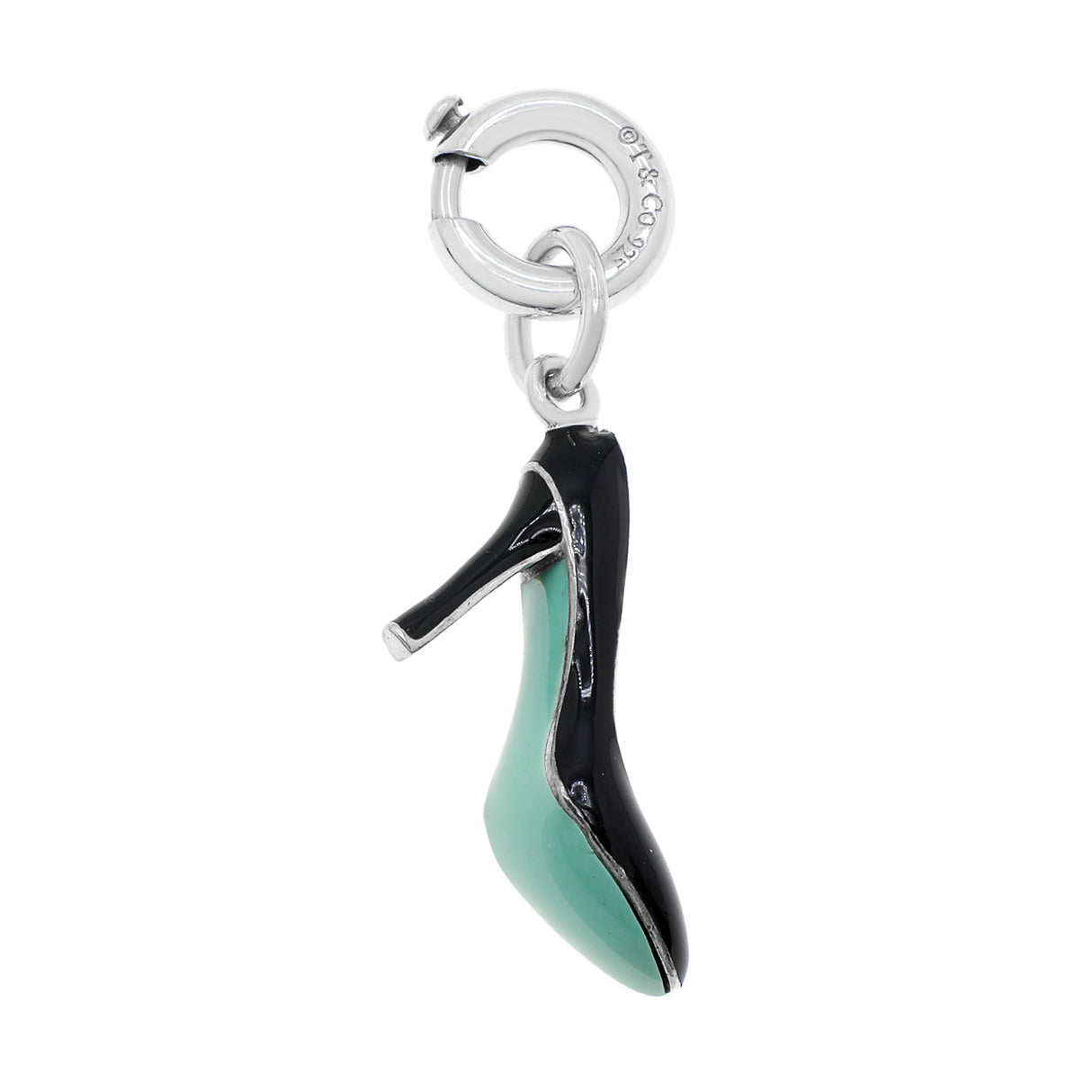 Tiffany & Co. Sterling Silver Enamel Stiletto Charm