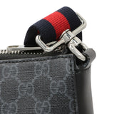 Gucci GG Supreme Monogram Web Small Flat Messenger Bag Gucci