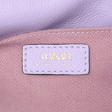 Versace Lilac Calfskin La Medusa Small Hobo Crossbody