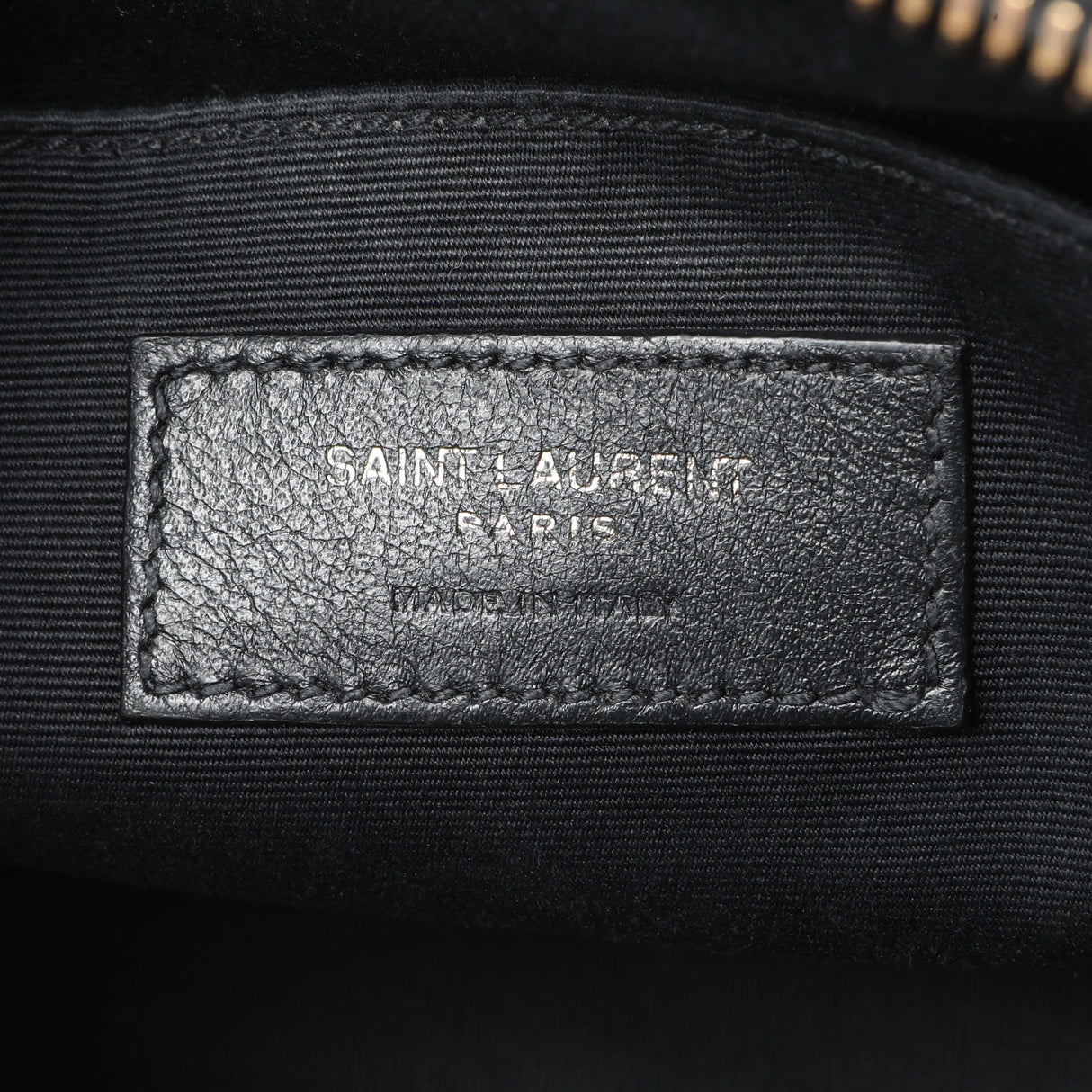 Saint Laurent Black Calfskin Matelasse Monogram Lou Camera Bag Handbags Saint Laurent