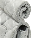 Chanel Silver Iridescent Calfskin Roll Reissue Clutch Handbags Chanel