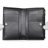 Bottega Veneta Black Nappa Intrecciato Cassette Bifold Wallet Accessories Bottega Veneta