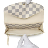 Louis Vuitton Damier Azur Emilie Wallet Accessories Louis Vuitton