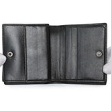 Balenciaga Black Crocodile Embossed Wallet