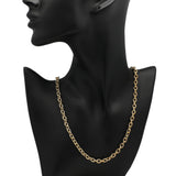 18K Yellow Gold Rolo Chain Necklace