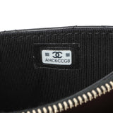 Chanel Black Quilted Lambskin CC Zip Around Card Holder Accessories Chanel