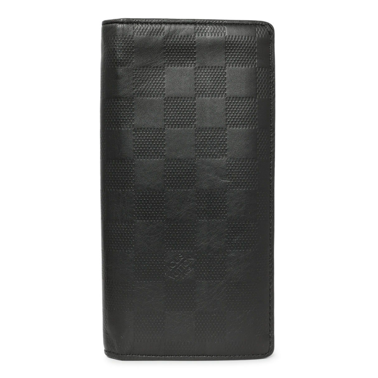 Louis Vuitton Black Damier Infini Brazza Wallet