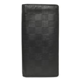 Louis Vuitton Black Damier Infini Brazza Wallet