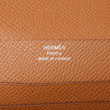 Hermes Epsom Gold 1957 To Go Wallet Handbags Hermes