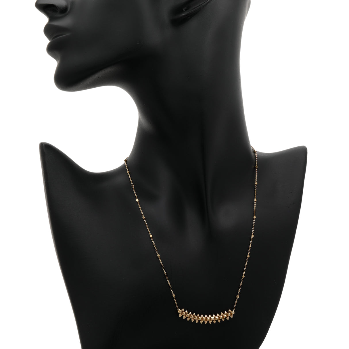 Cartier 18K Yellow Gold Small Clash de Cartier Necklace Designer Jewellery Cartier