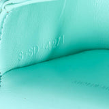 Celine Turquoise Shiny Calfskin Triomphe Airpods Case Accessories Celine
