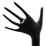 Tiffany & Co. 18K Yellow Gold Platinum 6mm Milgrain Band Ring Rings Tiffany and Co