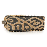 Valentino Calf Hair Leopard Rockstud Camera Crossbody