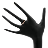 Cartier 18K Rose Gold Diamond C de Cartier Wedding Band Ring Designer Jewellery Cartier