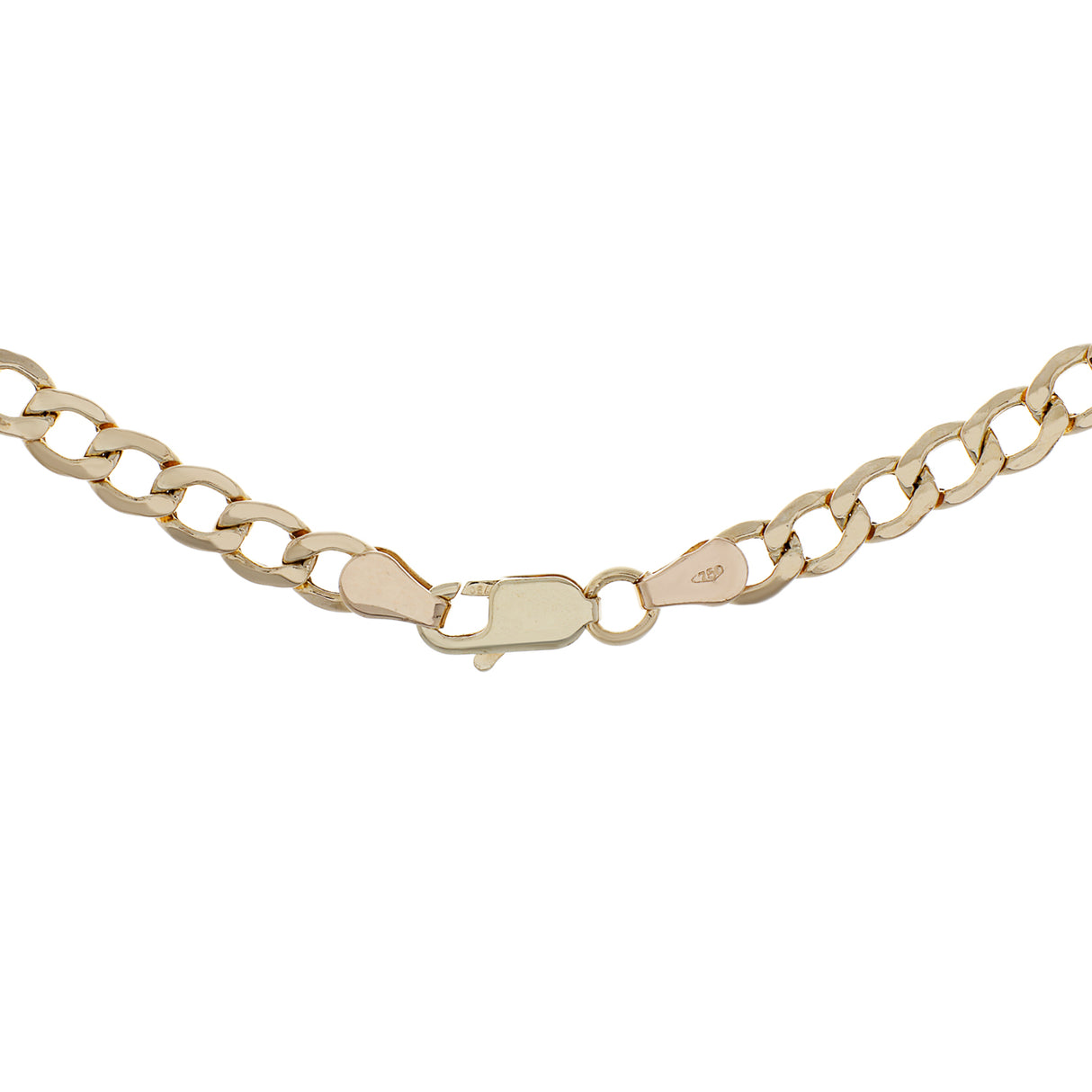 18K Yellow Gold Cuban Link Chain Fine Jewellery Modaselle