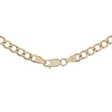 18K Yellow Gold Cuban Link Chain Fine Jewellery Modaselle