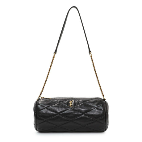 Saint Laurent Lambskin Black Sade Tube Bag Handbags Saint Laurent
